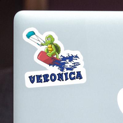 Sticker Veronica Kitesurfer Notebook Image