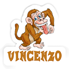 Sticker Affe Vincenzo Image