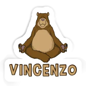 Vincenzo Aufkleber Bär Image