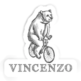Velofahrer Aufkleber Vincenzo Image