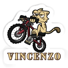 Aufkleber Katze Vincenzo Image