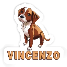 Vincenzo Aufkleber Boxer Image
