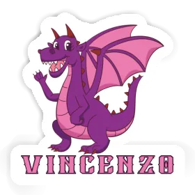 Vincenzo Aufkleber Mutterdrache Image