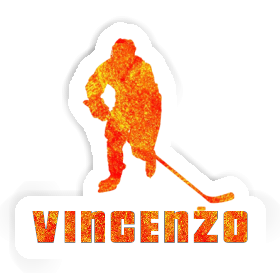 Autocollant Joueur de hockey Vincenzo Image
