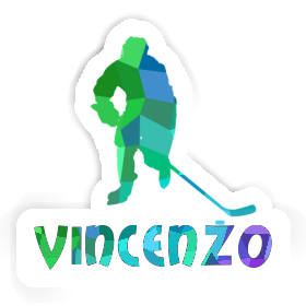 Autocollant Joueur de hockey Vincenzo Image