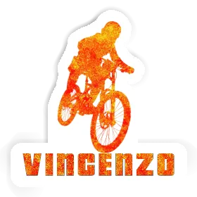 Vincenzo Autocollant Freeride Biker Image