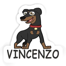 Pinscher Sticker Vincenzo Image