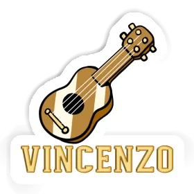Autocollant Guitare Vincenzo Image