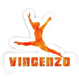 Autocollant Gymnaste Vincenzo Image