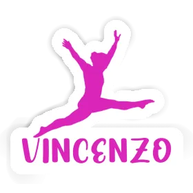 Autocollant Vincenzo Gymnaste Image