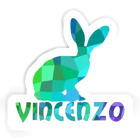 Autocollant Lapin Vincenzo Image