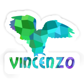 Autocollant Hibou Vincenzo Image
