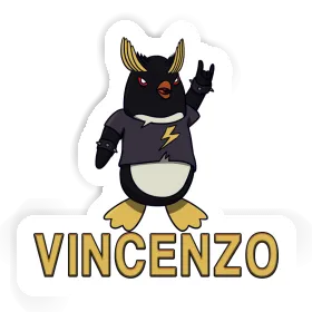Pingouin Autocollant Vincenzo Image