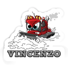 Vincenzo Autocollant Véhicule de piste Image