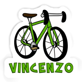 Vincenzo Aufkleber Rennrad Image