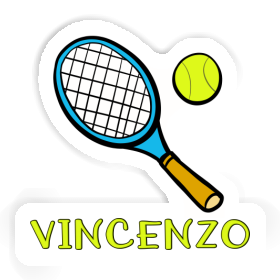 Sticker Tennis Racket Vincenzo Image