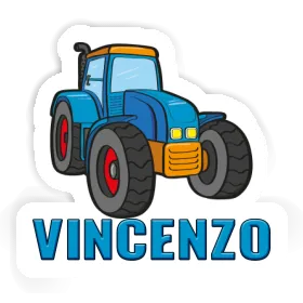 Vincenzo Autocollant Tracteur Image