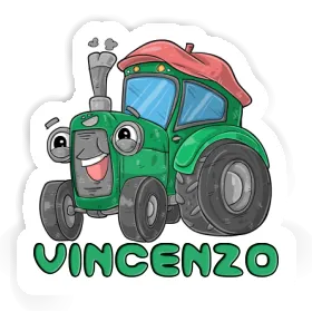 Autocollant Tracteur Vincenzo Image