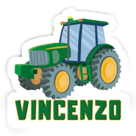 Autocollant Vincenzo Tracteur Image