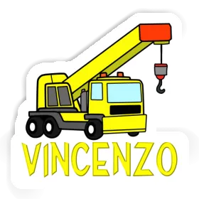 Aufkleber Fahrzeugkran Vincenzo Image