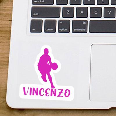 Autocollant Joueur de basket-ball Vincenzo Notebook Autocollant Joueur de basket-ball Vincenzo Notebook Image