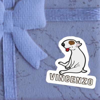Sticker Hund Vincenzo Notebook Image