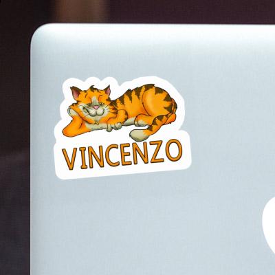Autocollant Chat Vincenzo Notebook Autocollant Chat Vincenzo Notebook Image