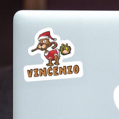 Autocollant Vincenzo Chat de Noël Notebook Autocollant Vincenzo Chat de Noël Notebook Image