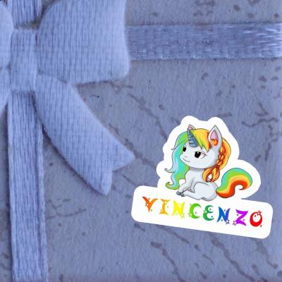 Autocollant Licorne Vincenzo Notebook Autocollant Licorne Vincenzo Gift package Image