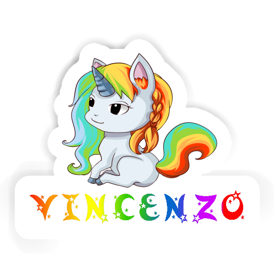 Autocollant Licorne Vincenzo Notebook Autocollant Licorne Vincenzo Gift package Image