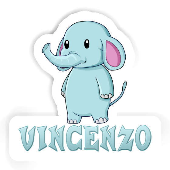 Vincenzo Sticker Elephant Laptop Vincenzo Sticker Elephant Laptop Image