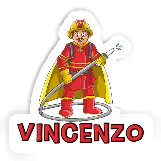 Aufkleber Feuerwehrmann Vincenzo Notebook Aufkleber Feuerwehrmann Vincenzo Notebook Image