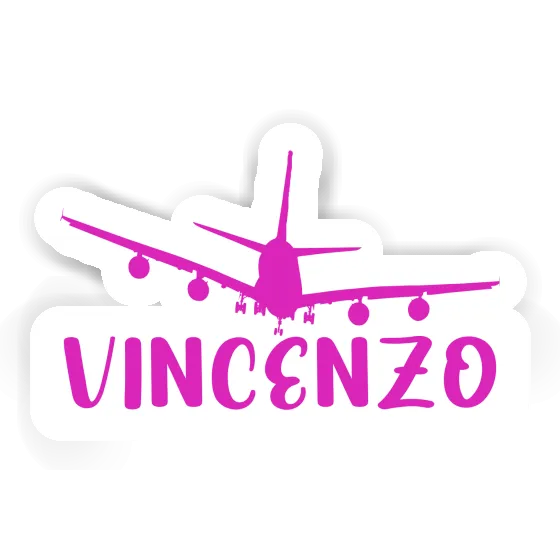 Sticker Flugzeug Vincenzo Notebook Sticker Flugzeug Vincenzo Gift package Image