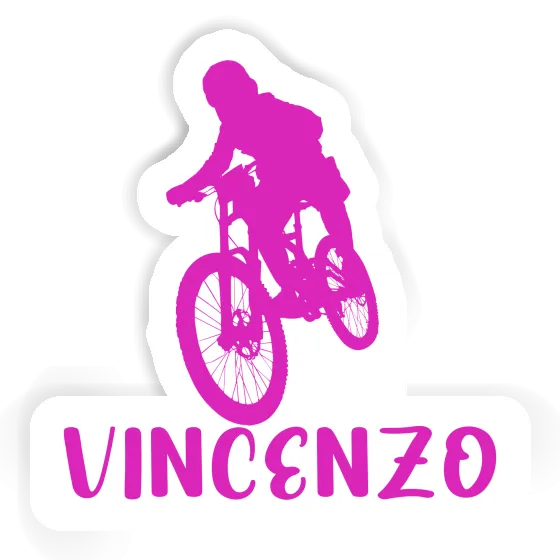 Autocollant Vincenzo Freeride Biker Autocollant Vincenzo Freeride Biker Image