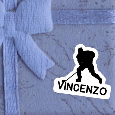 Sticker Eishockeyspieler Vincenzo Gift package Image