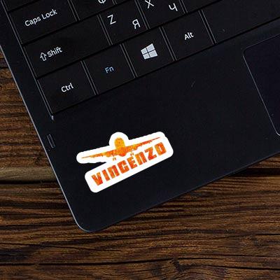 Sticker Vincenzo Flugzeug Sticker Vincenzo Flugzeug Image