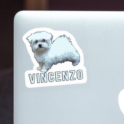 Hündchen Aufkleber Vincenzo Hündchen Aufkleber Vincenzo Image