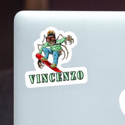 Vincenzo Sticker Freerider Notebook Image