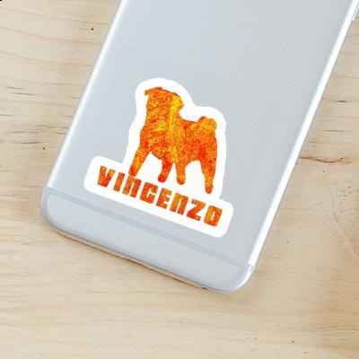 Sticker Vincenzo Pug Gift package Image