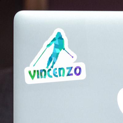 Autocollant Vincenzo Skieuse Notebook Autocollant Vincenzo Skieuse Notebook Image