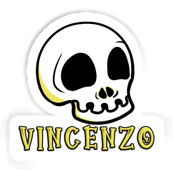 Sticker Vincenzo Skull Sticker Vincenzo Skull Image