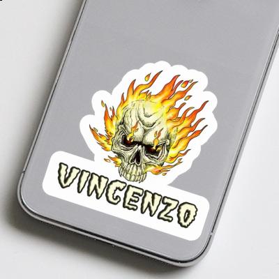 Skull Sticker Vincenzo Notebook Skull Sticker Vincenzo Gift package Image