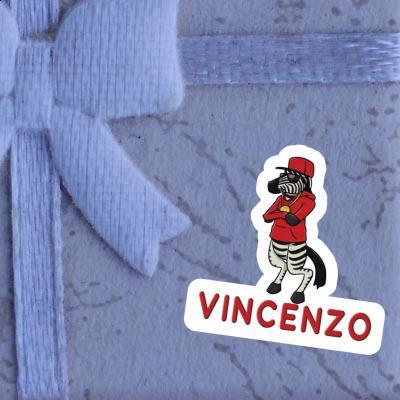 Vincenzo Sticker Zebra Notebook Vincenzo Sticker Zebra Gift package Image