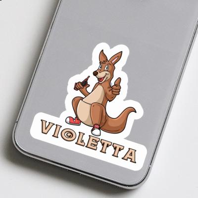 Känguru Sticker Violetta Notebook Känguru Sticker Violetta Gift package Image