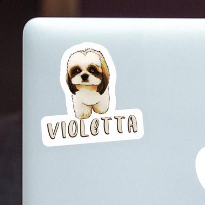 Autocollant Violetta Shih Tzu Notebook Autocollant Violetta Shih Tzu Gift package Image
