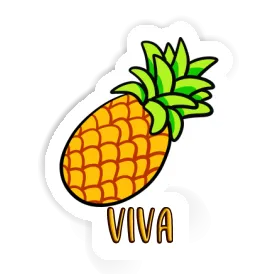 Sticker Viva Pineapple Image