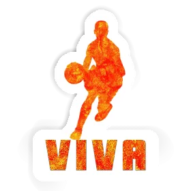 Basketball Player Sticker Viva Image