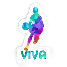 Viva Sticker Basketball Player Image