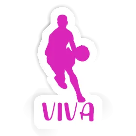 Sticker Basketball Player Viva Image