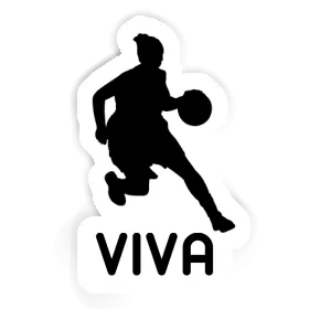 Sticker Viva Basketball Player Image